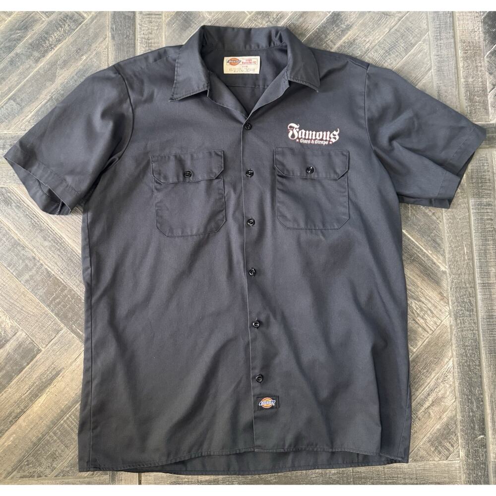 Vintage Famous Stars And Straps Dickies 1990s Work Shirt | Size L